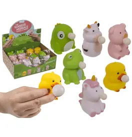 Bubble Blower Squeeze Animals