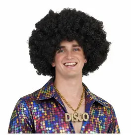 Jumbo Black Afro Wig