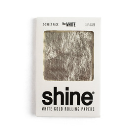 Shine White 24K Gold Rolling Papers