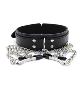 Collar with Clamps, Black