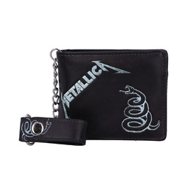 Licensed Metallica Black Album Wallet with Chain