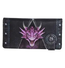 Unzipped Dragon Embossed Purse (AS) 18.5cm