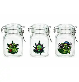 Alien Design Mason Jars