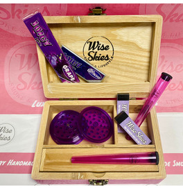 Wise Skies Purple & Pink Rolling Box Set