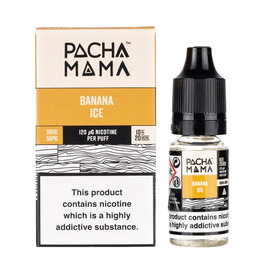 Pacha Mama Salts Banana Ice Nic Salt E-Liquid 10ml