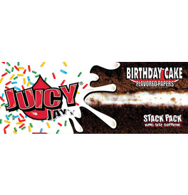 Juicy Jay Birthday Cake Stack Pack Kingsize Supreme Rolling Paper