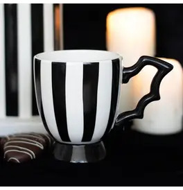Striped Ceramic Teacup