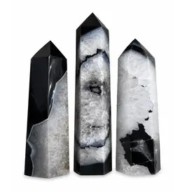 Black Agate Tower Points