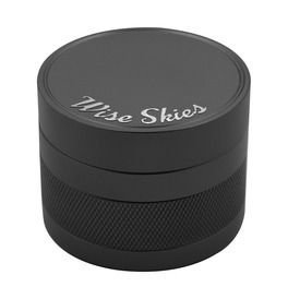 Wise Skies Black Ziggy 4 Part Metal Grinder