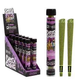G-Rollz Blackberry OGK Terpene Blunt Cones Glass Tube
