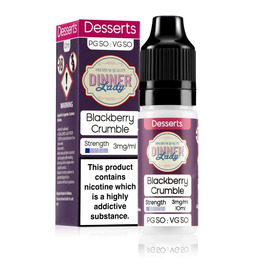 Blackberry Crumble 10ml E-Liquid by Dinner Lady