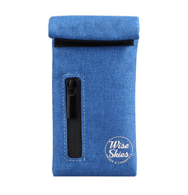 Wise Skies Blue Small Smell Proof Bag 
