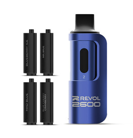 REVOL 2600 4 In 1 Pod Starter Kit Blue Series
