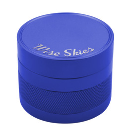 Wise Skies Blue Ziggy 4 Part Metal Grinder