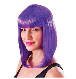 Chic Doll Neon Purple Wig