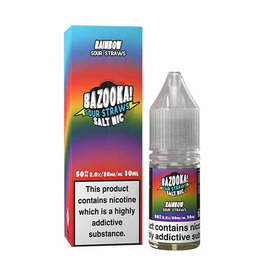 Bazooka Rainbow Nic Salt E-Liquid 10ml