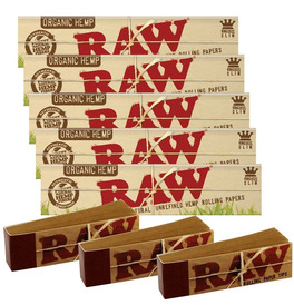 Raw Organic Hemp Rolling Papers & Raw Tips