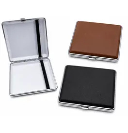 Plain Leather Cigarette Case