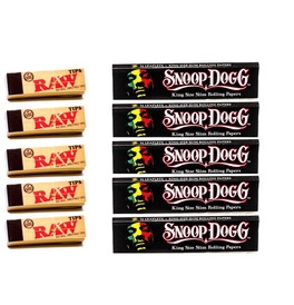 5 Snoop Dogg Rolling Papers & 5 Raw Rolling Tips