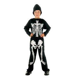 Kids Skeleton Fancy Dress Costume