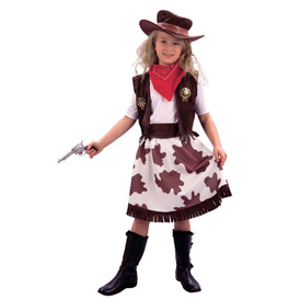 Cowgirl Cow Print Costume
