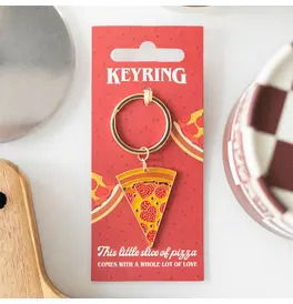 Pizza Slice Keyring