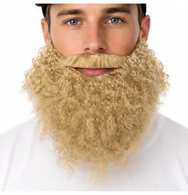 Blonde Deluxe Fake Beard