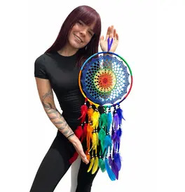 Dream Catcher Giant Rainbow Design
