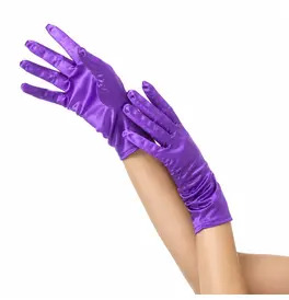 Short Gloves, Purple