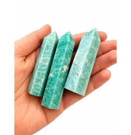 Amazonite Crystal Tower Point 7-8cm