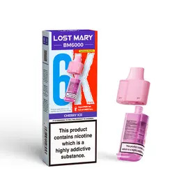 LOST MARY BM6000 Replacement Pods - Cherry Ice