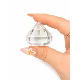 Clear Quartz Prism Point Crystal 