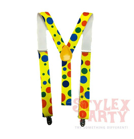 Clown Spots Suspender Braces
