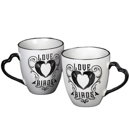 Love Birds Couple Mug Set