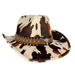 Cowprint Bull Cowboy Hat