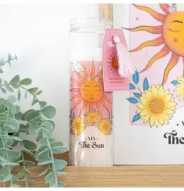 The Sun Pink Grapefruit Tube Candle