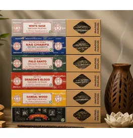 6 x Satya Smudge Incense Sticks
