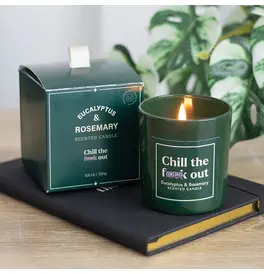 Sweary Chill Out Eucalyptus & Rosemary Candle