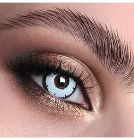 Mesmereyez Dead White Contact Lenses