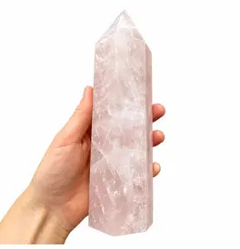 Rose Quartz Tower Point 21cm