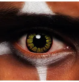 Mesmereyez Golden Vampire Contact Lenses