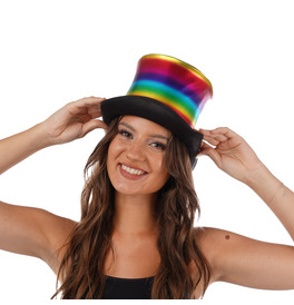 Rainbow Top Hat 