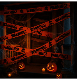 Orange Warning Tape