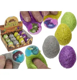 Squeeze Egg With Dinosaur