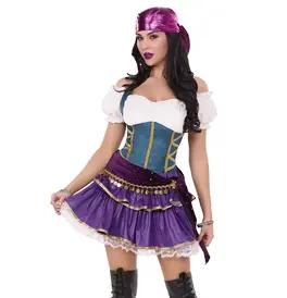 Tarot Card Temptress Dress Costume