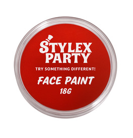 Red Face Paint 18g | Water-Based, Safe & Vibrant Color