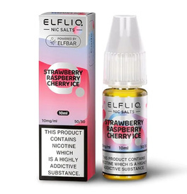 Strawberry Raspberry Cherry Ice Nic Salt E-Liquid by Elfliq 