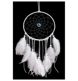 Dream Catcher White With Eye