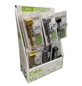 DK Pipe - Square Bowl Mini pipe (Box of 24)