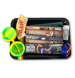 Bob Marley Rolling Papers Tray Set